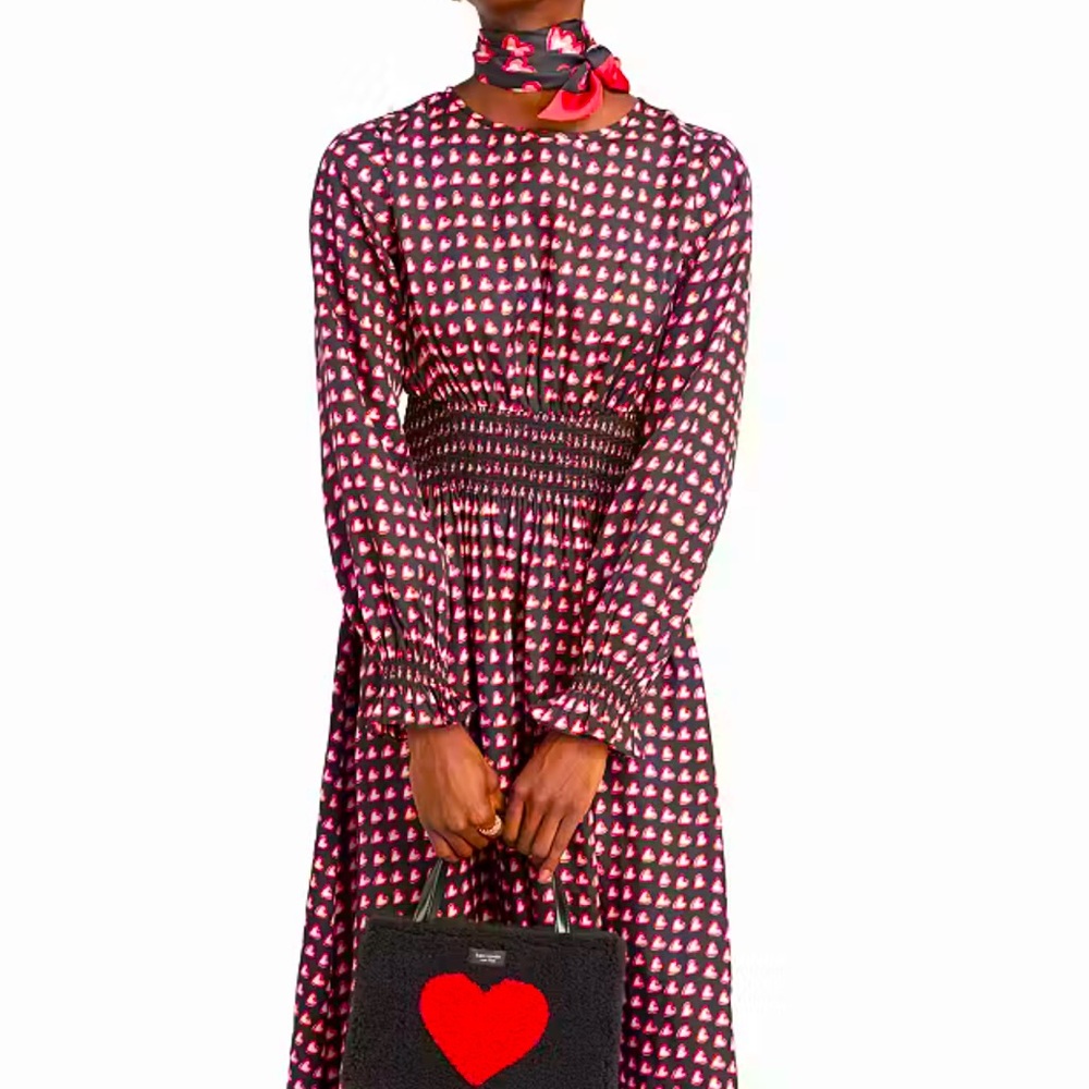 Kate Spade Valentine Silk Blend Dress